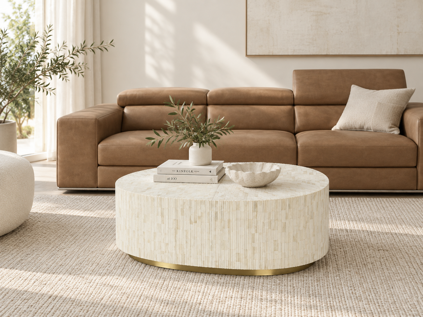 Kora Bone Inlay Coffee Table (arriving soon)