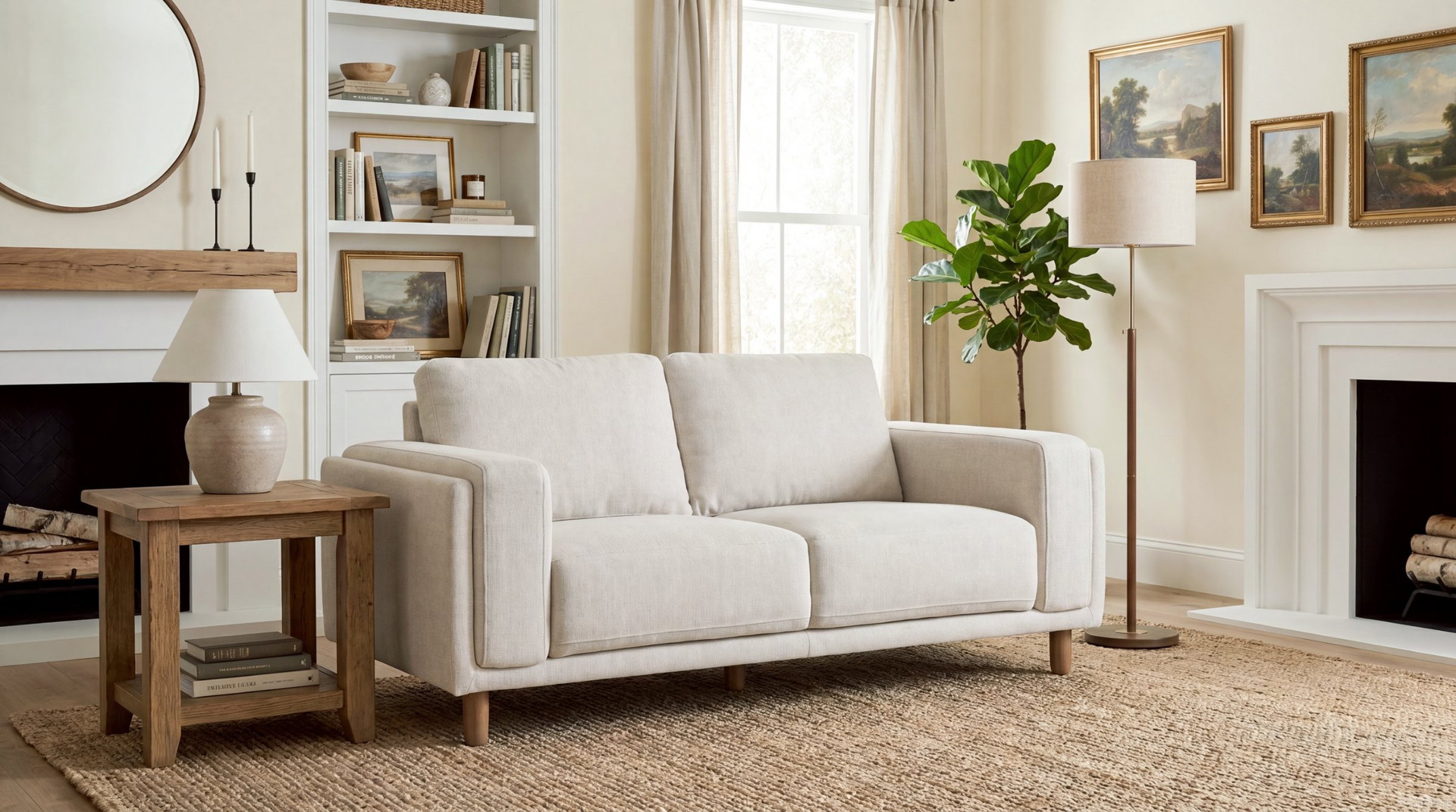 Juniper Fabric Two Seater Sofa