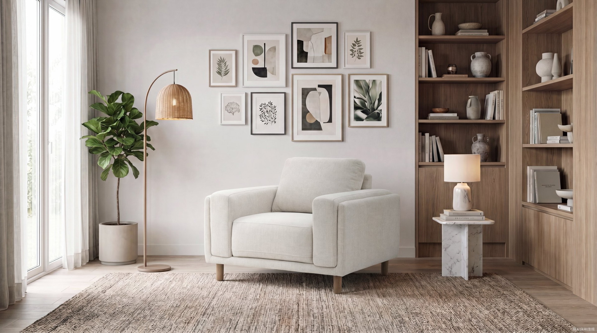 Juniper Fabric Armchair