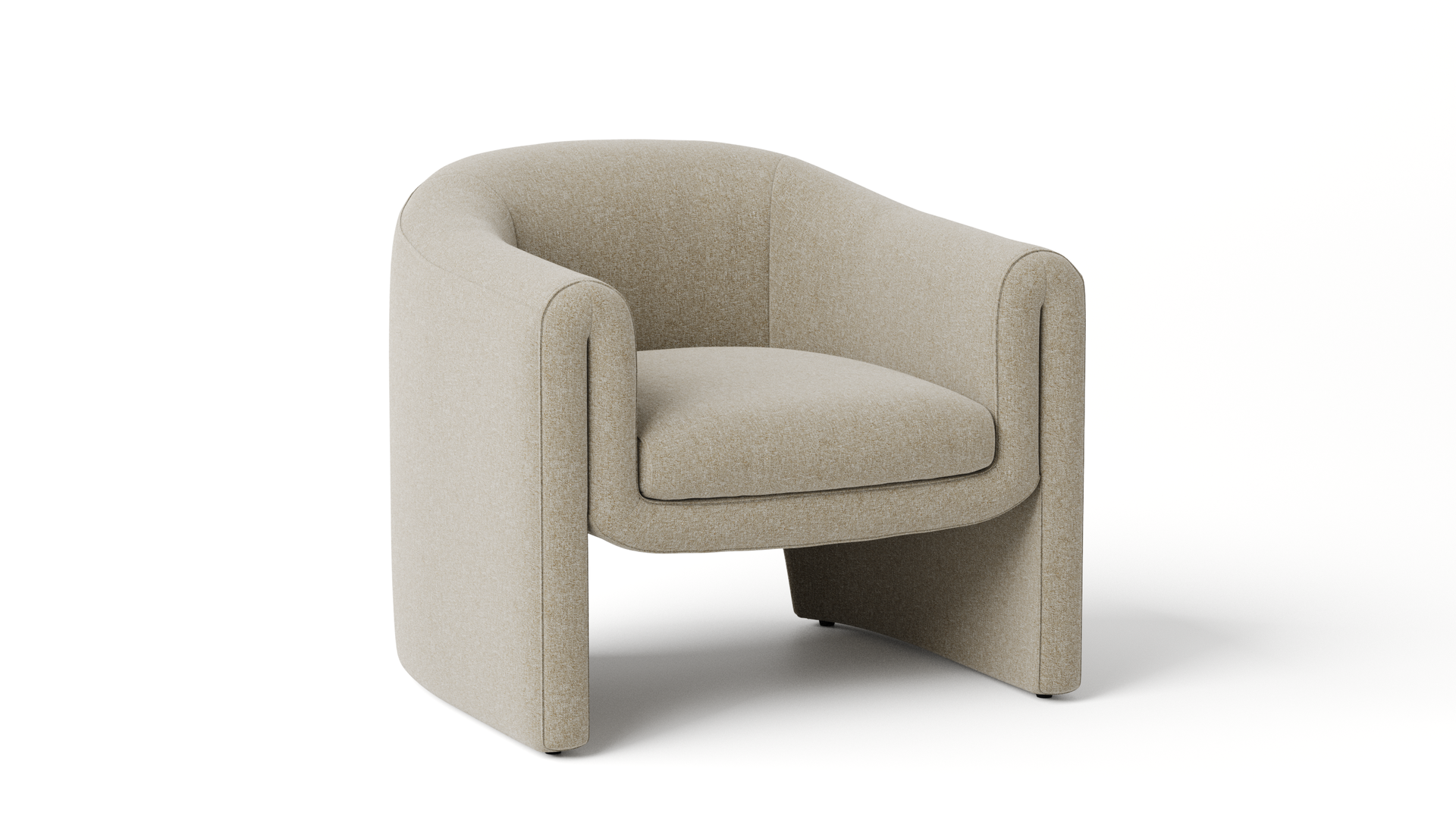 Wink Fabric Accent Chair in Nepean Ginger