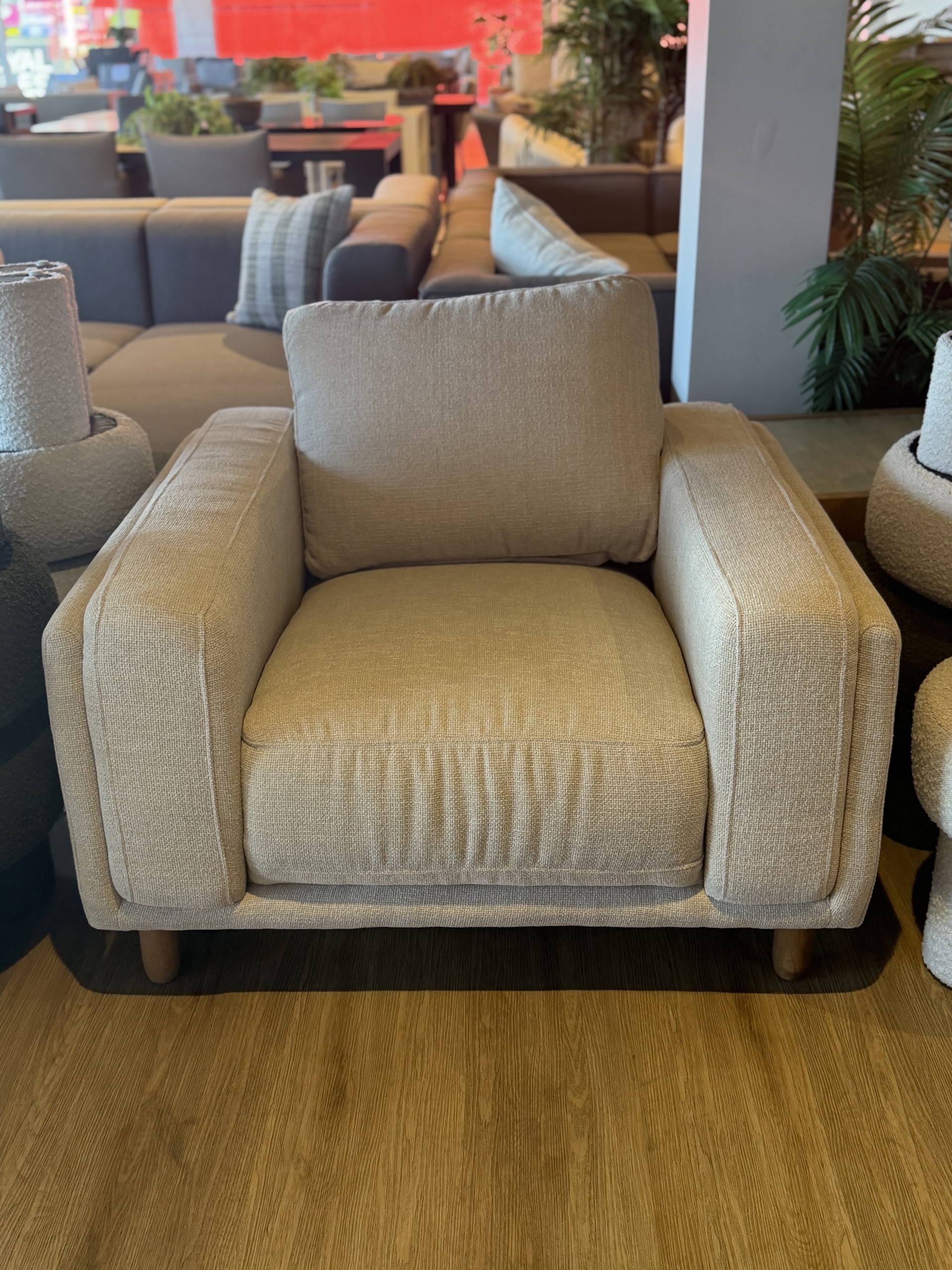 JUNIPER Fabric Armchair (Cha Cha Sunlight) 1