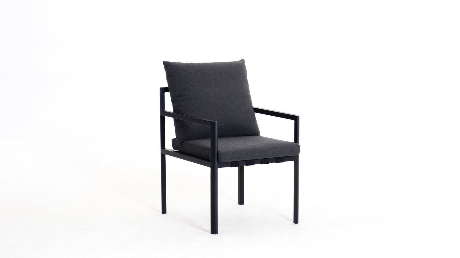 Manly Black Outdoor Dining Chair