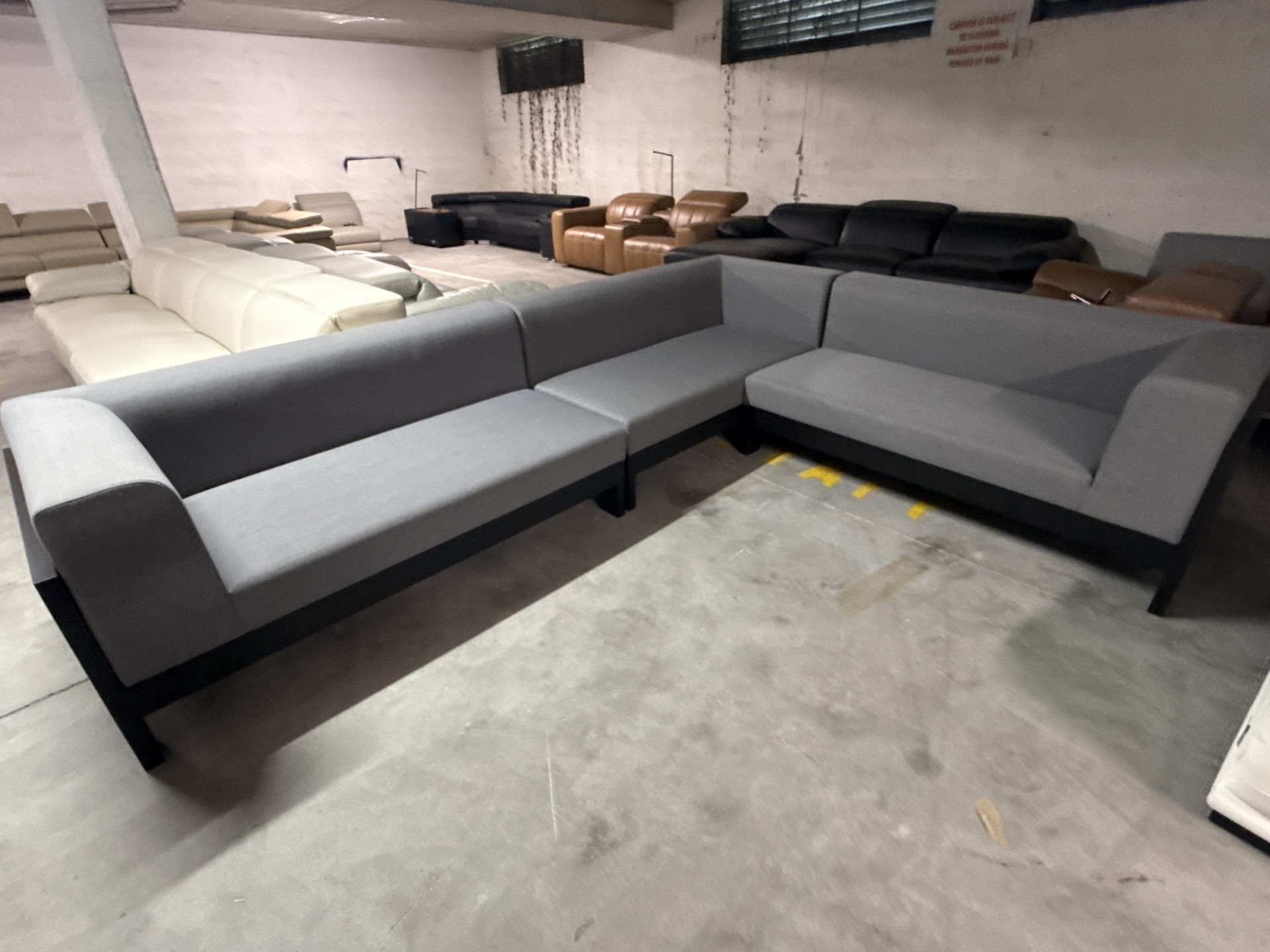 NOOSA BLACK Outdoor Corner Lounge 1