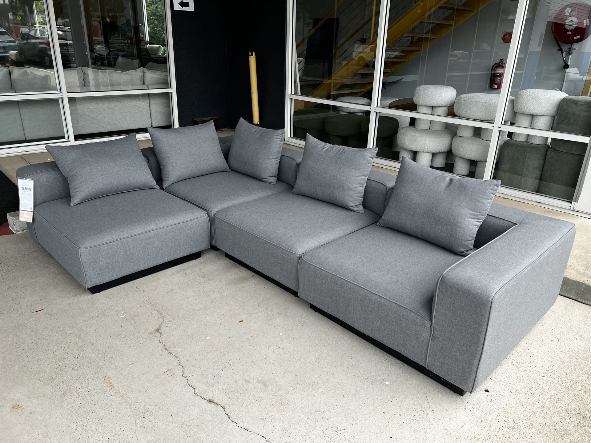 LAGUNA Five Way Outdoor Lounge (Grey) 1