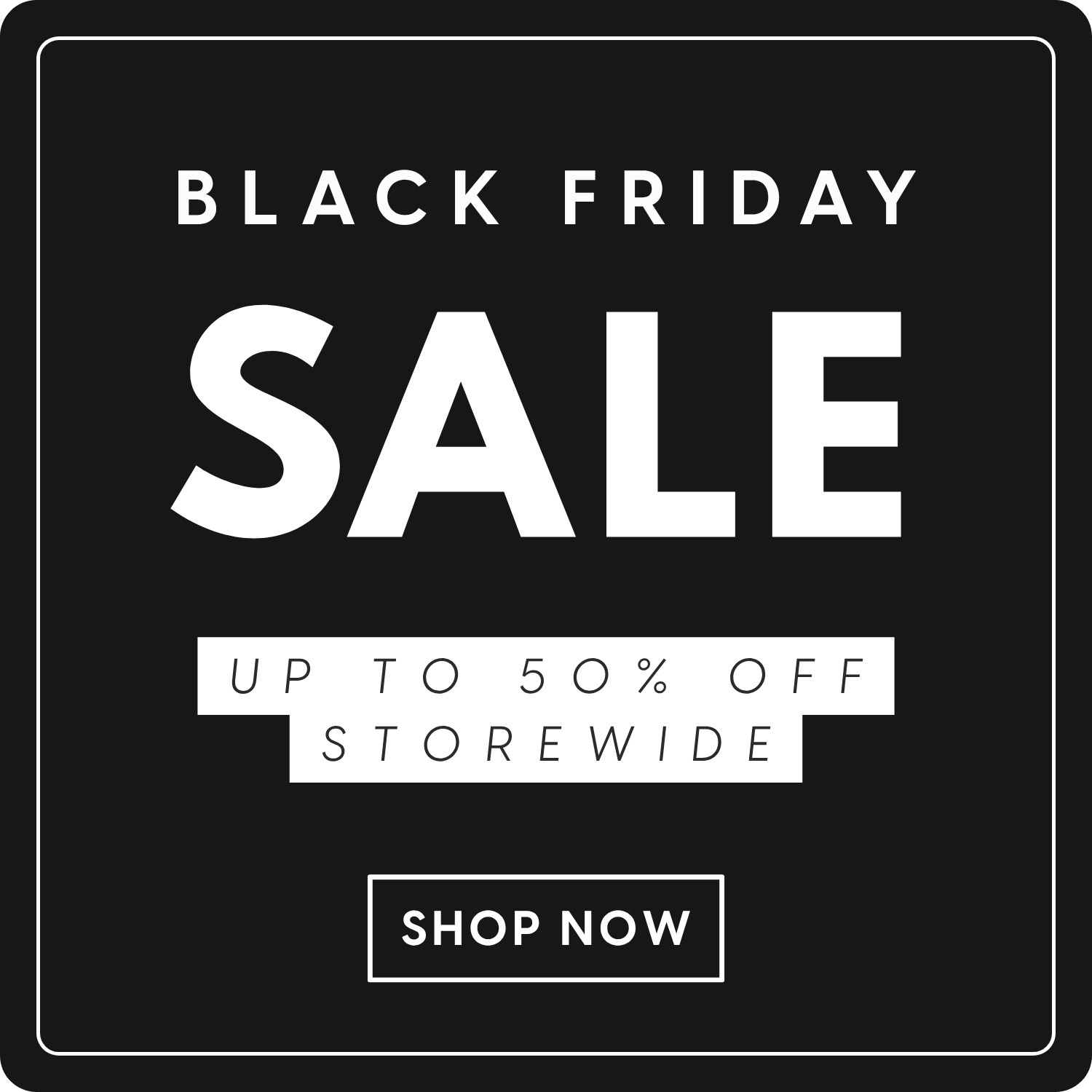 Black Friday Sale On Now