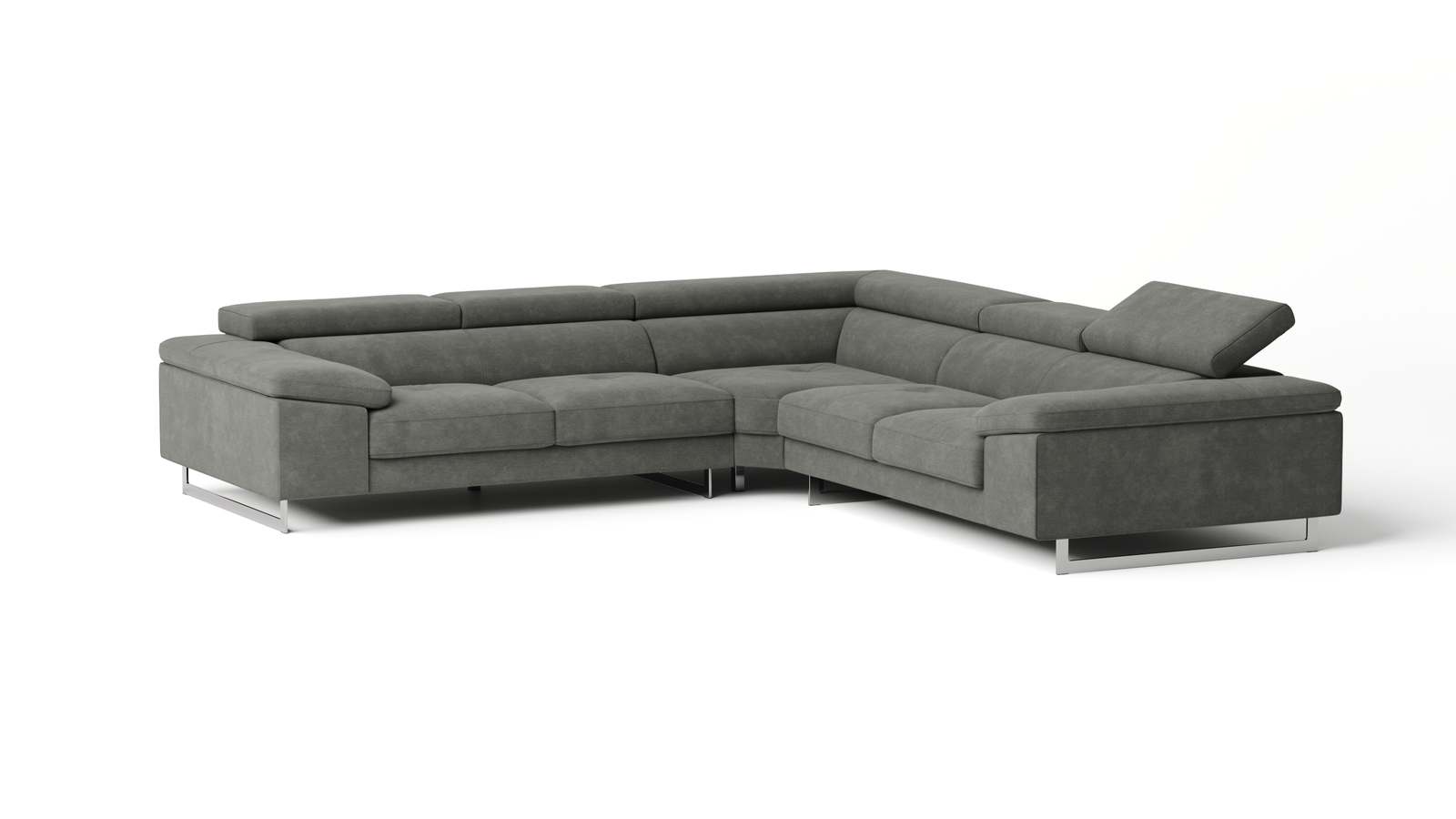 Boston Fabric Corner Lounge Option A