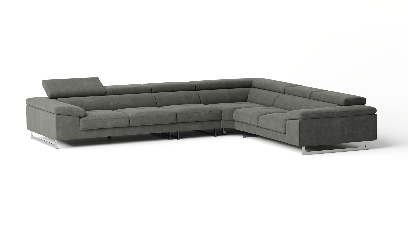 Boston Fabric Corner Lounge Option B