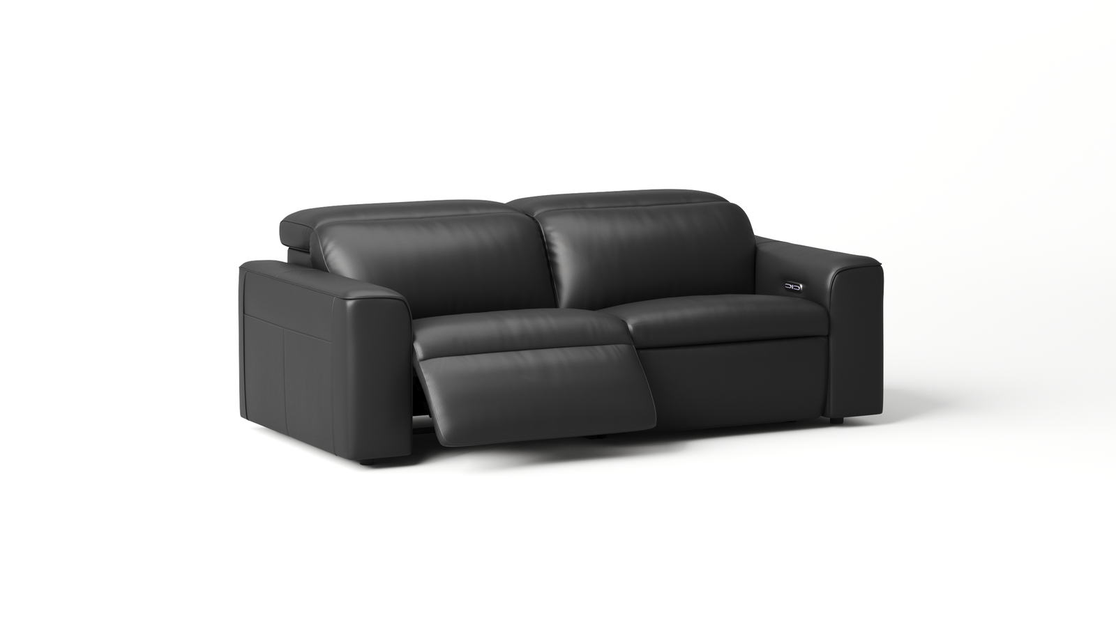 Broadway Leather Recliner Two Seat Sofa