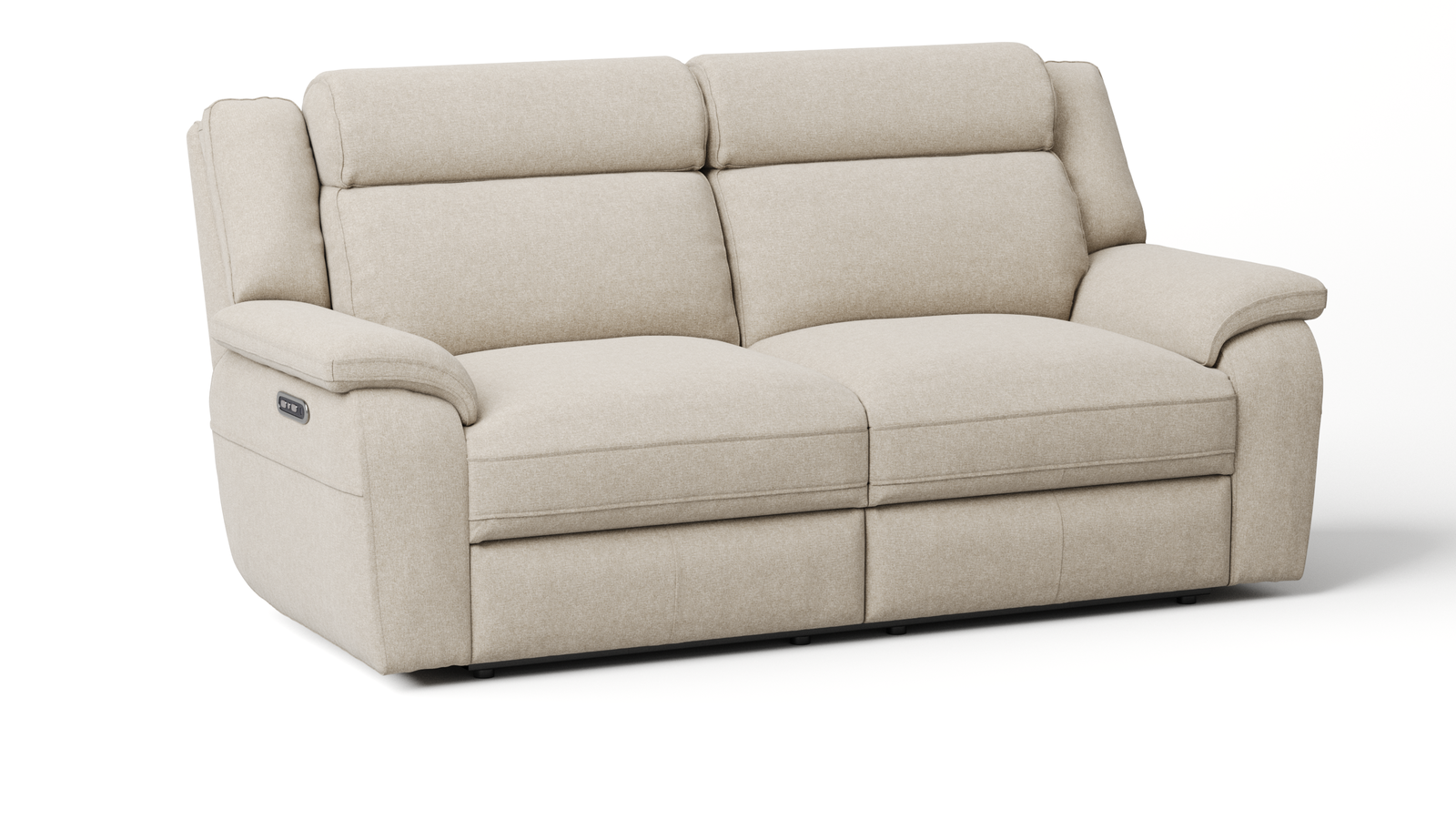 Carrick Fabric 2.5 Seater Sofa Power Recliner, Power Headrest
