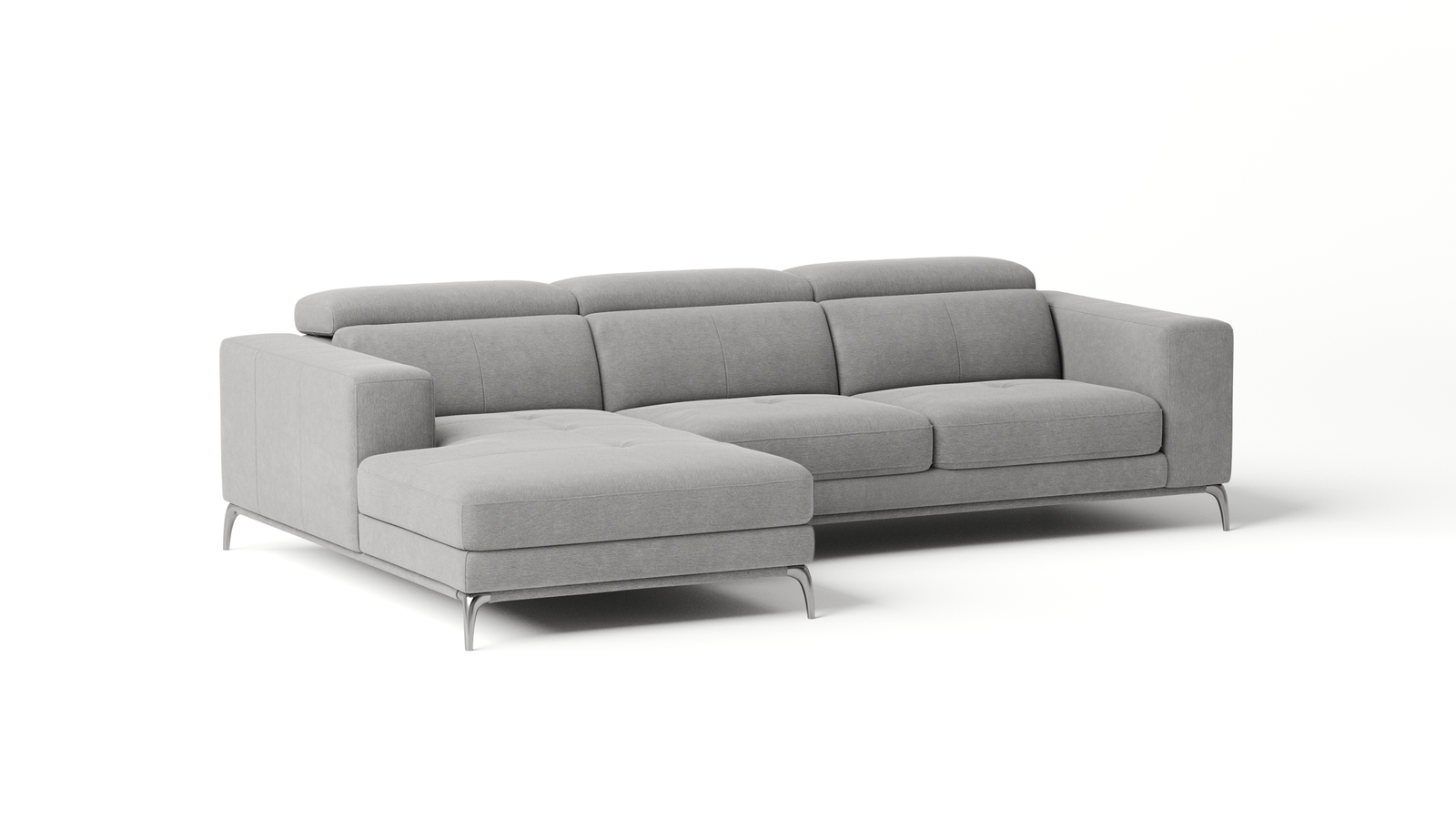 Club Fabric Chaise Lounge Option A