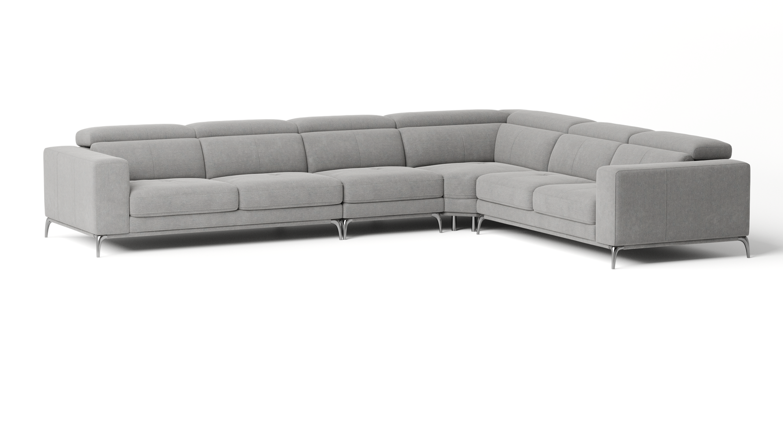 Club Fabric Corner Lounge Option B