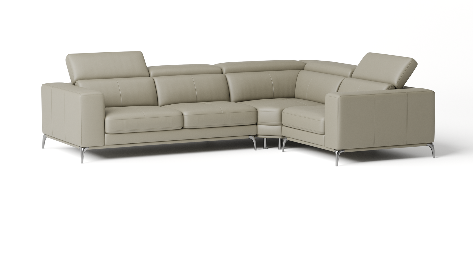 Club Leather Corner Lounge Option E 7