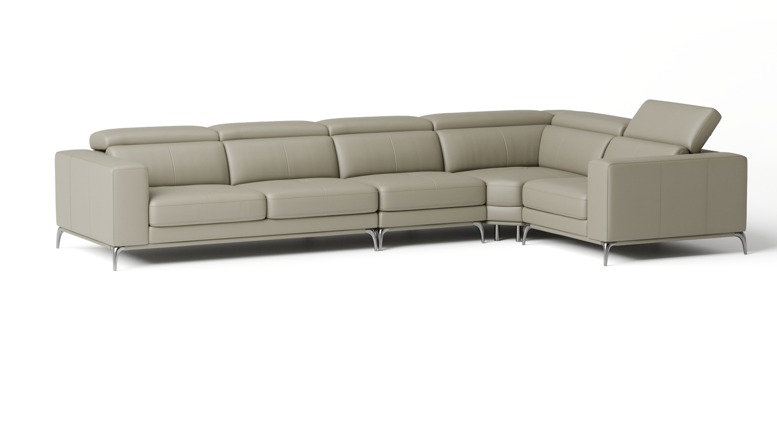 Club Leather Corner Lounge Option F 7