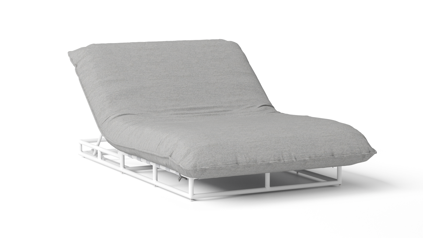 Coral White Outdoor Sunlounge