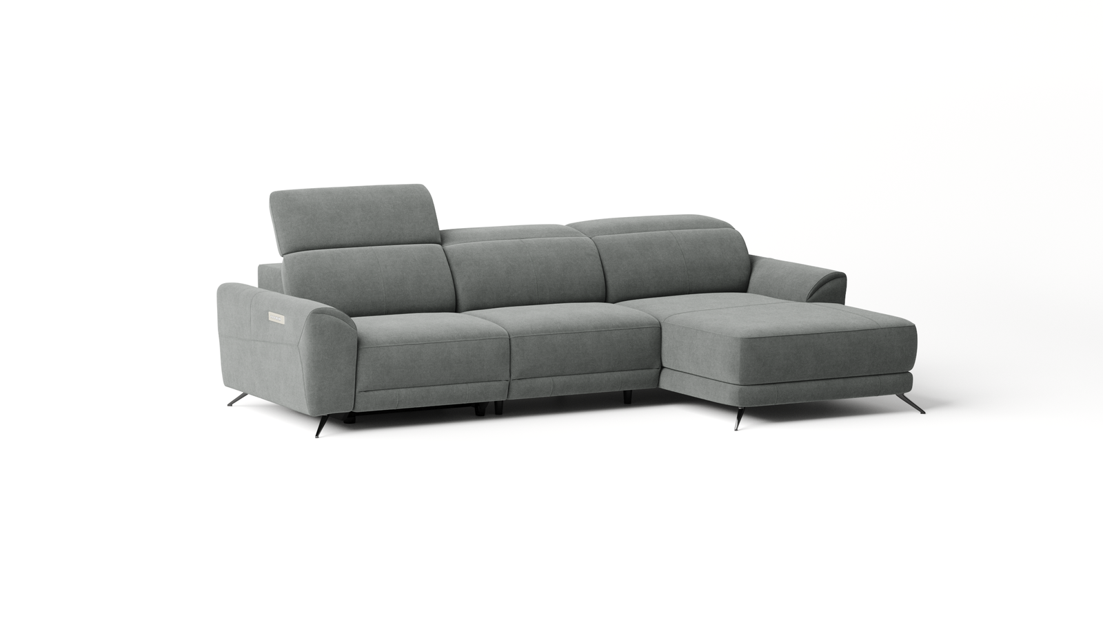 Dover Fabric Chaise Lounge Option A