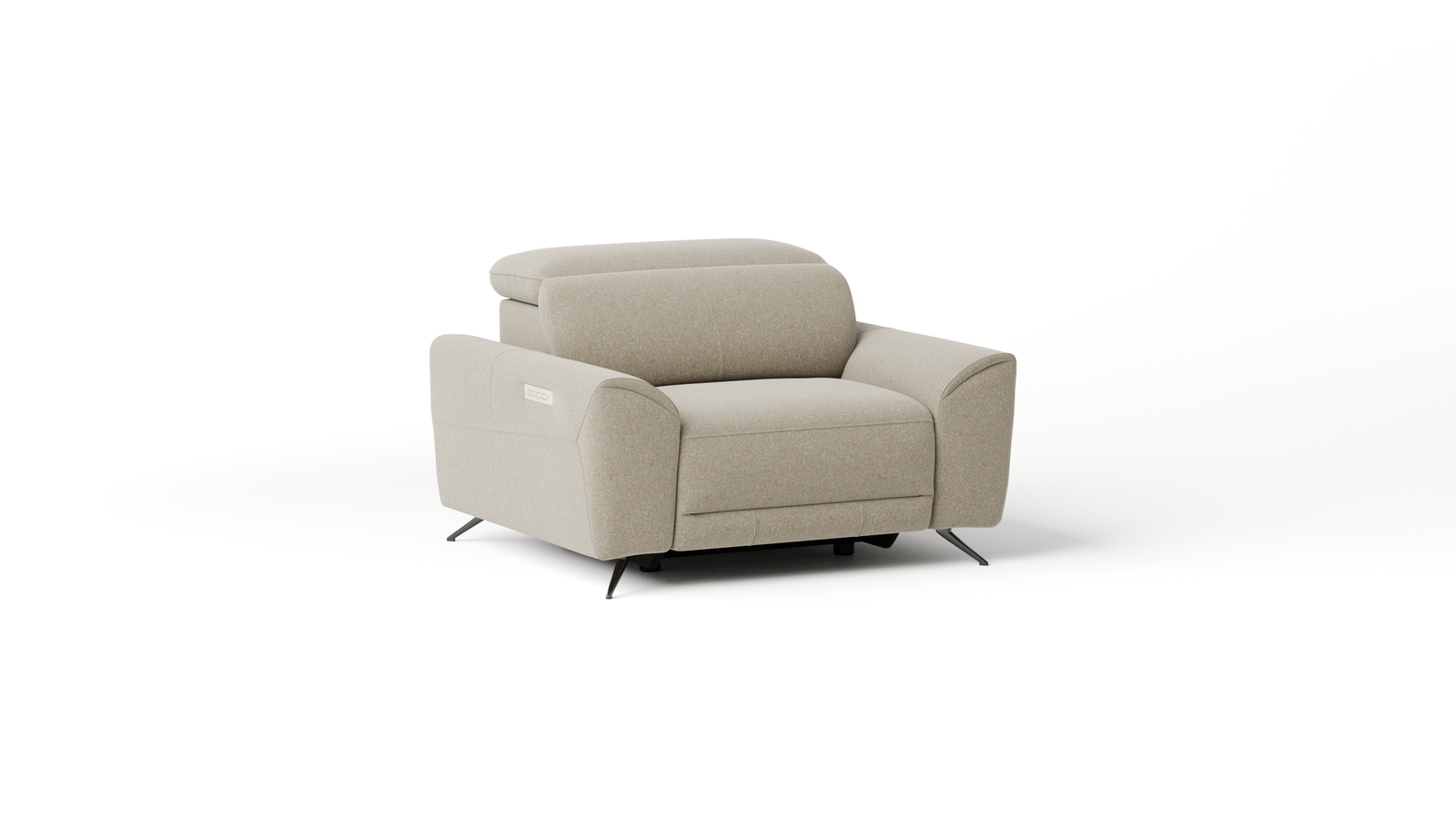 Dover Fabric Recliner Armchair