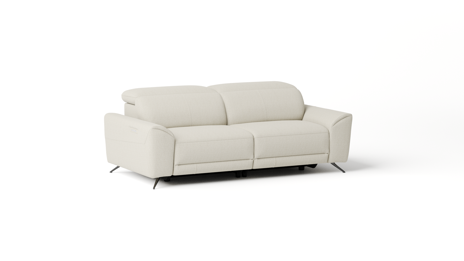 Dover Fabric Recliner Two Seater Sofa