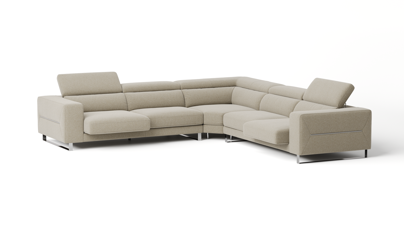 Elixir Fabric Sliding Corner Lounge