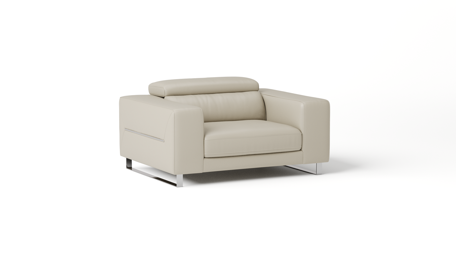 Elixir Leather Sliding Armchair