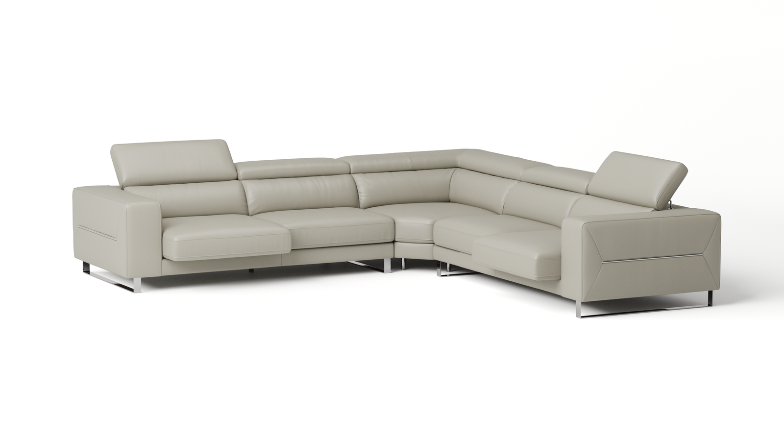 Elixir Leather Sliding Corner Lounge