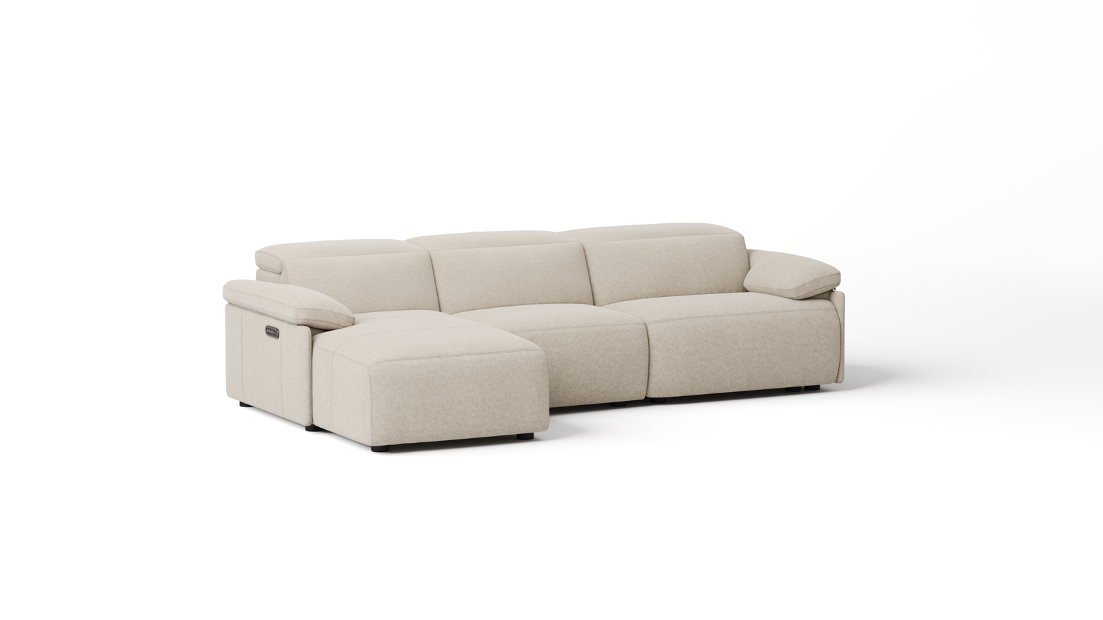 Harlow Fabric Chaise Lounge Option A
