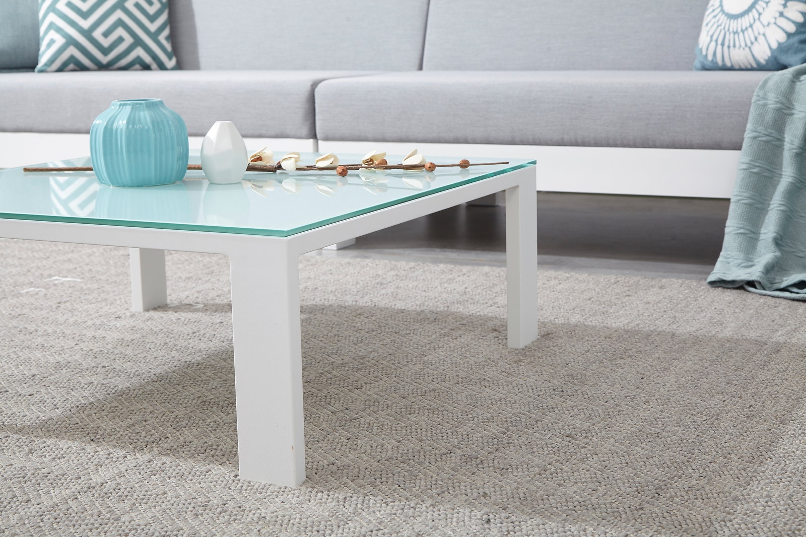 Lavi White Outdoor Coffee Table