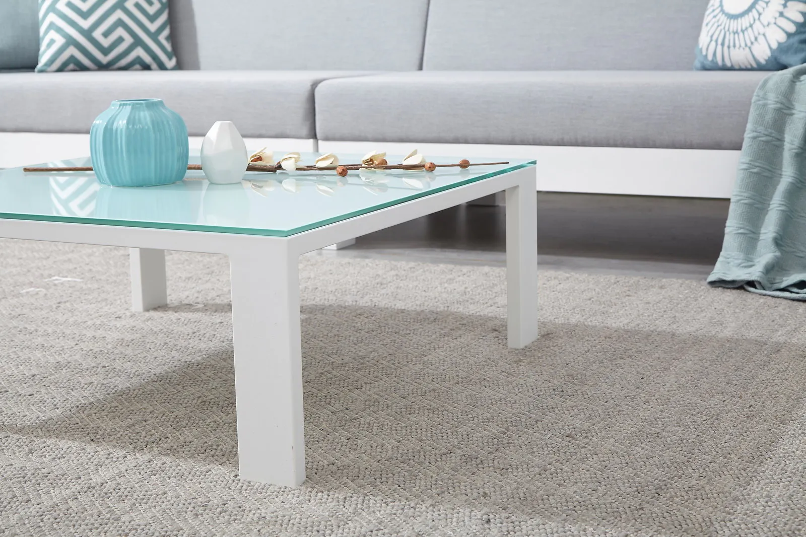 Lavi White Outdoor Coffee Table