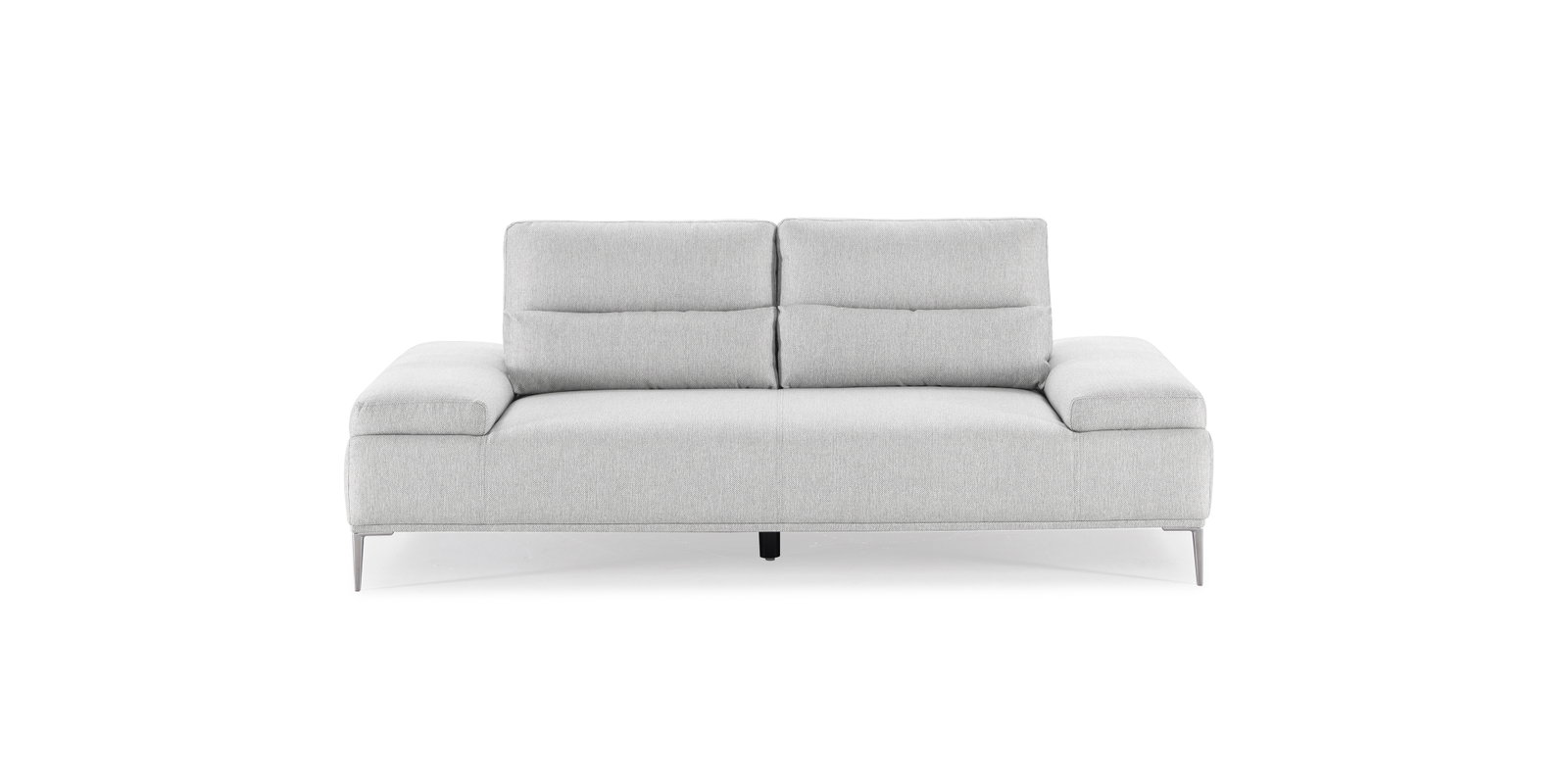 Karina Fabric Two Seat Sofa Gray
