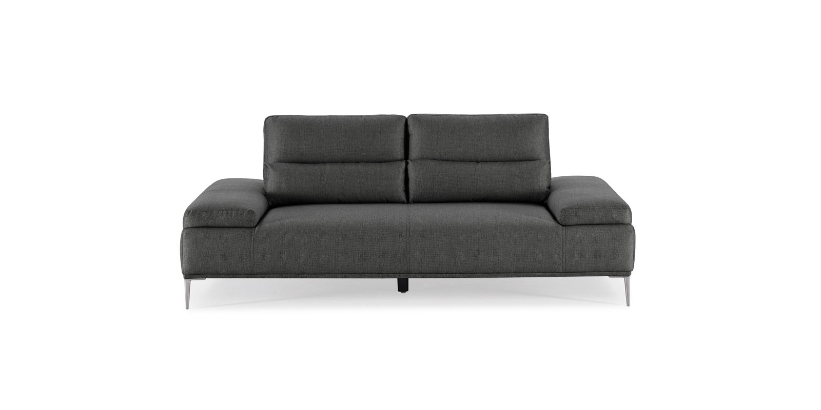 Karina Fabric Two Seat Sofa Ash