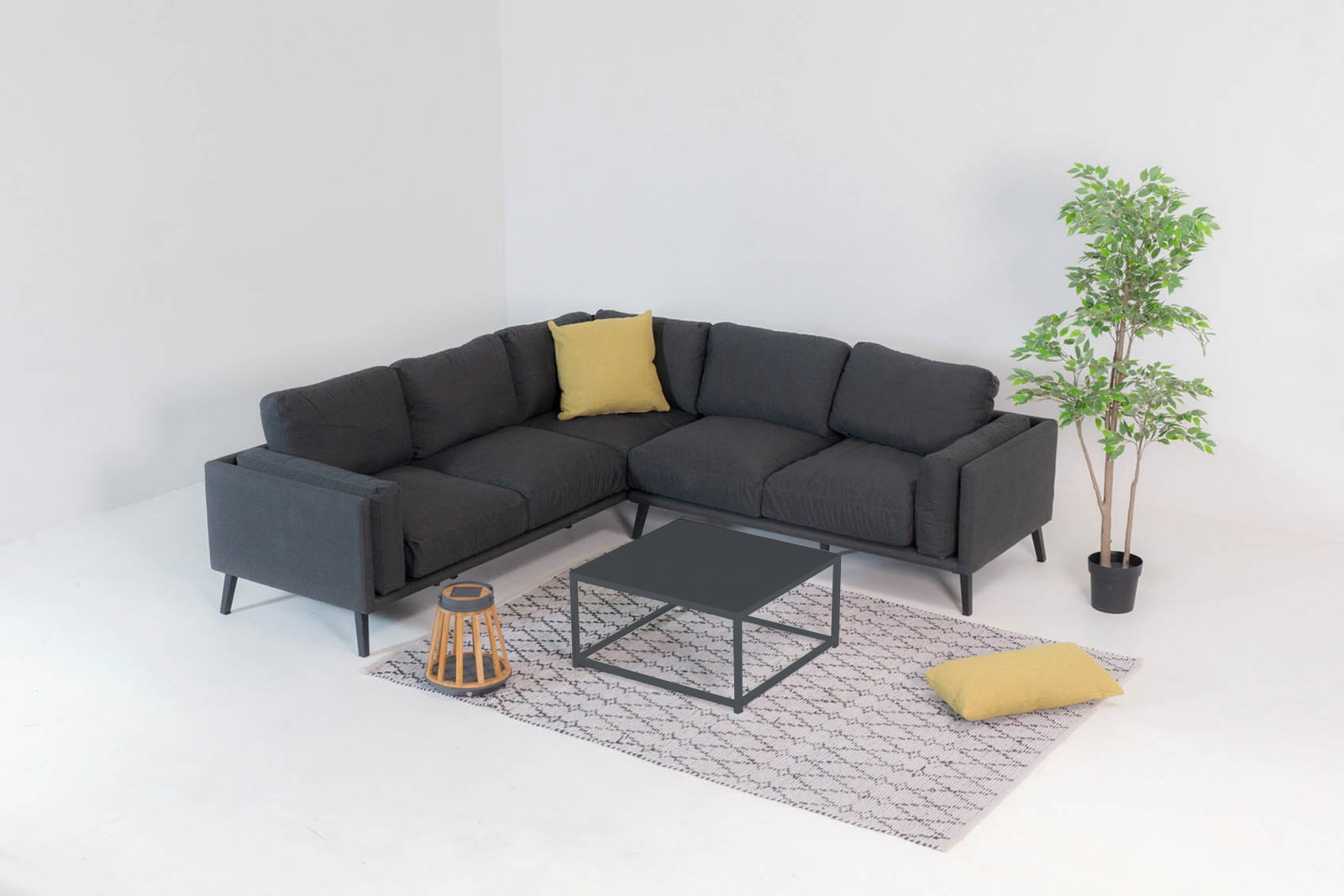 Marina Outdoor Corner Lounge With Coffee Table