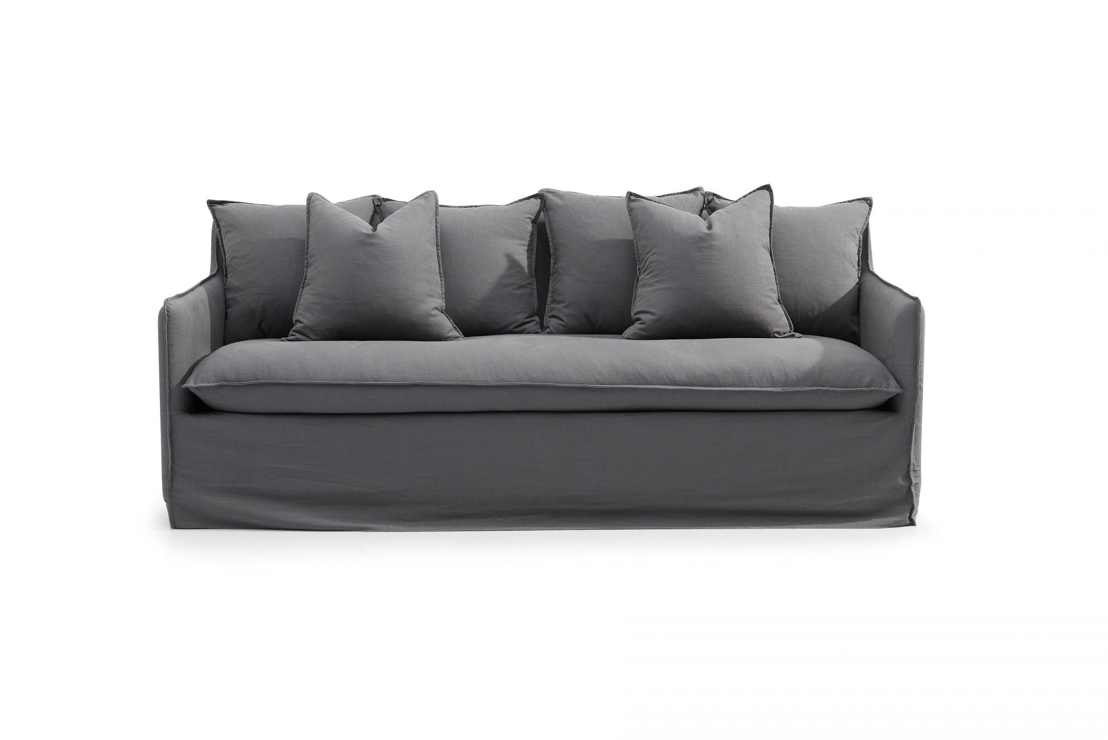 Coco Fabric Three Seat Sofa