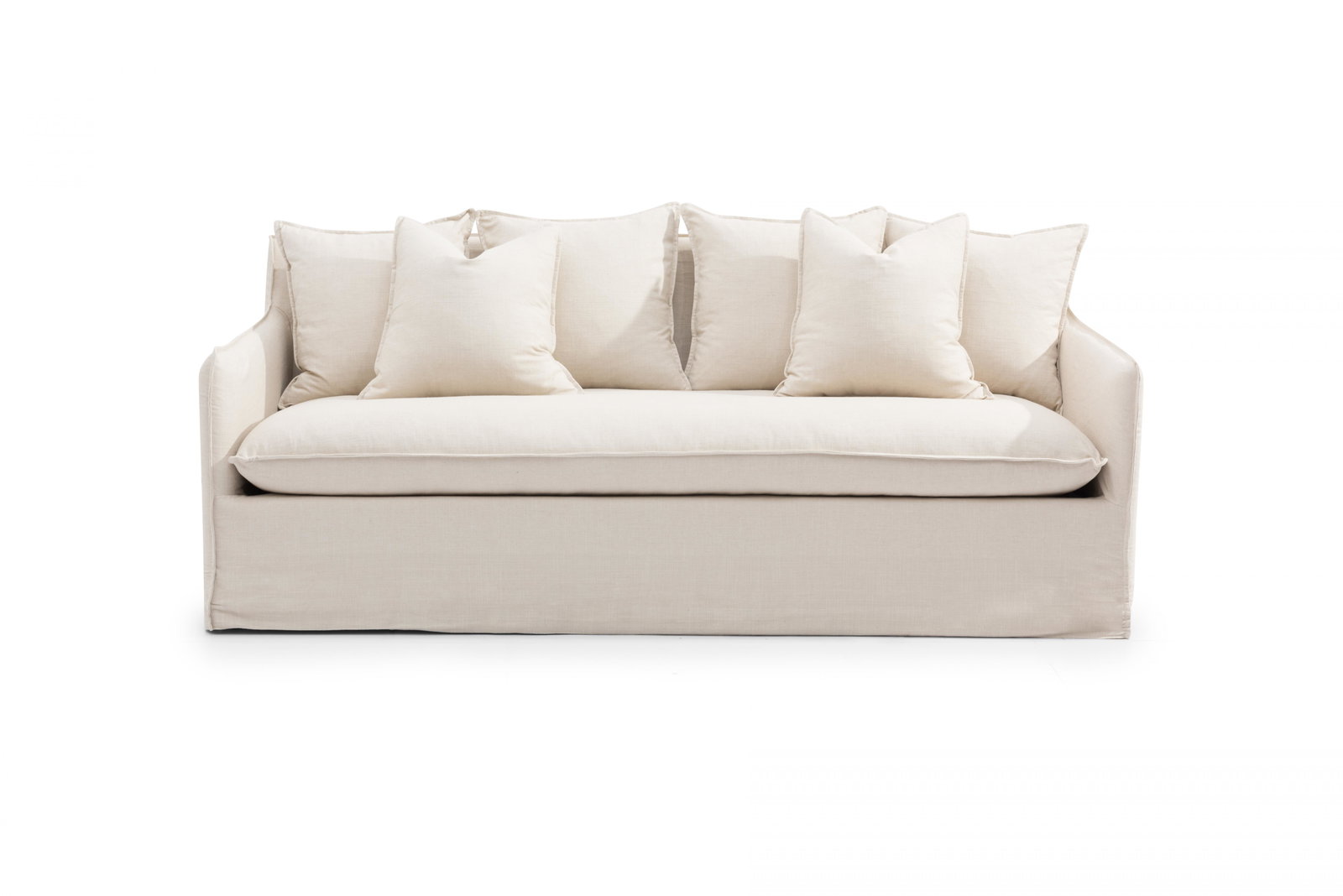 Coco Fabric Three Seat Sofa