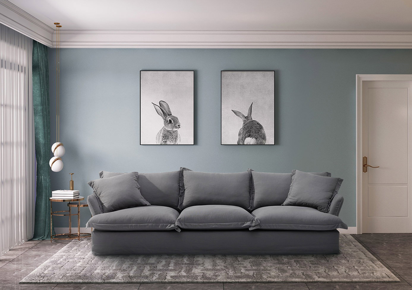 Adele Fabric Sofa Collection
