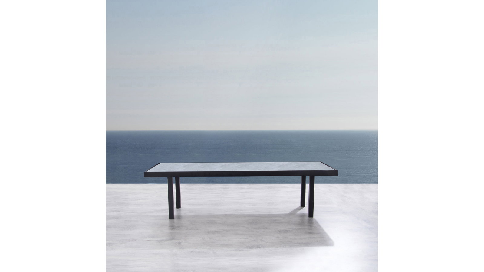 Invini Black 280x100 Outdoor Dining Table