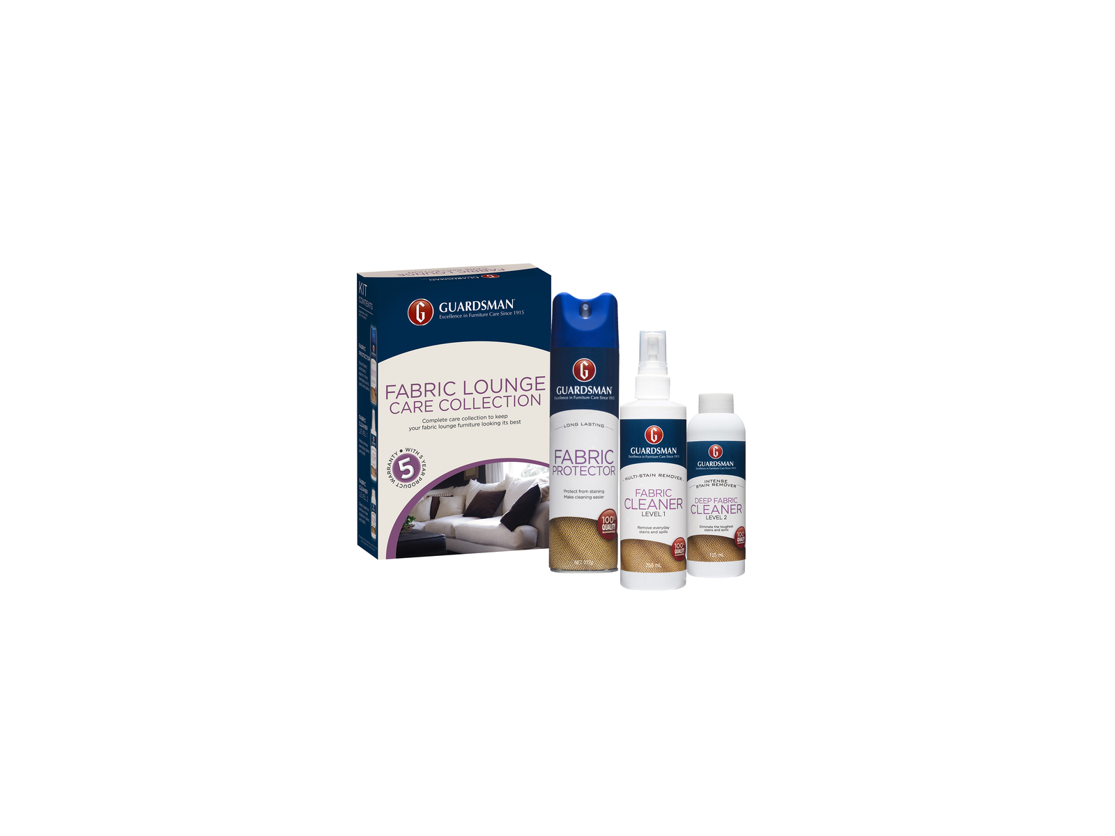 Guardsman Fabric Lounge Care Collection, Mono 1 Seat