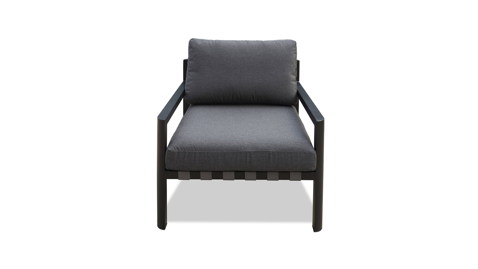 Manly Black Outdoor Armchair