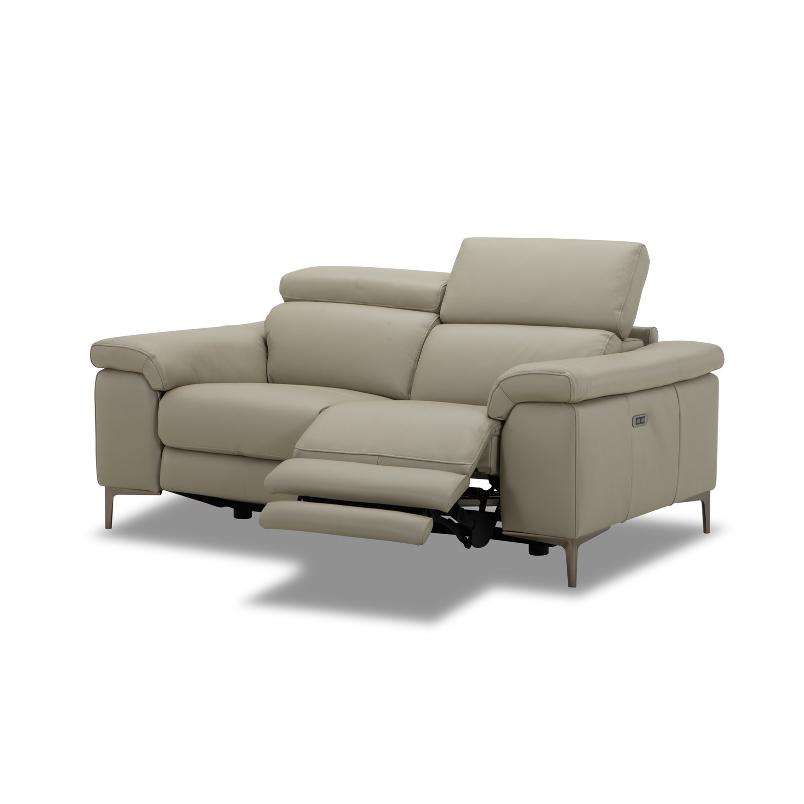 Carlisle Leather Two Seat Sofa Power Recliner