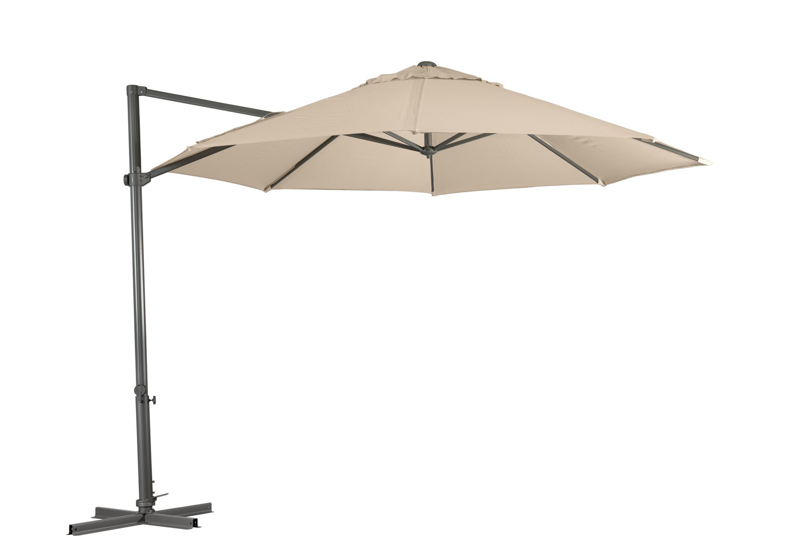 Shelta Pandanus Sandstone Outdoor Cantilever Umbrella