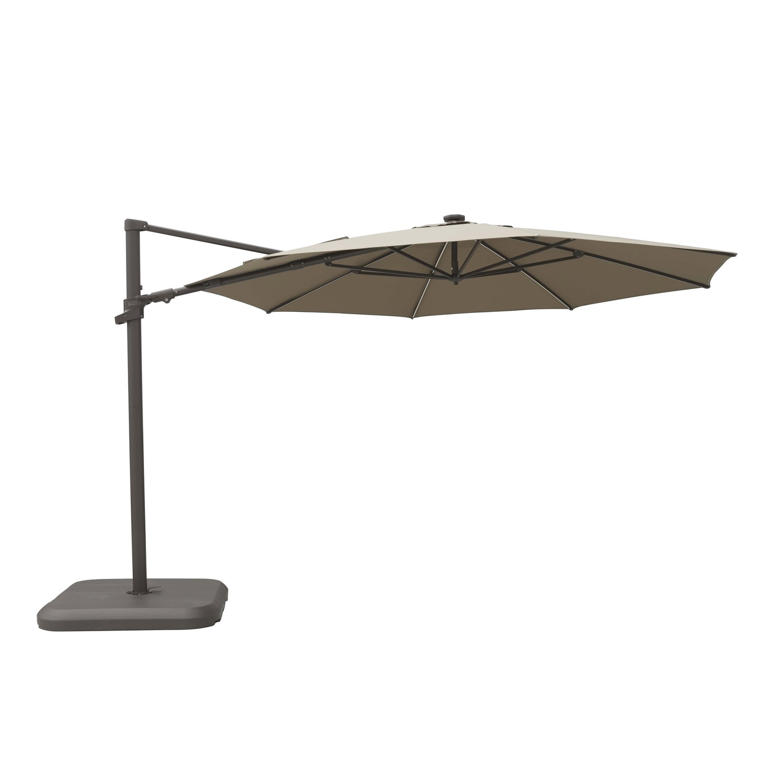 Shelta Emery Sandstone Outdoor Cantilever Umbrella
