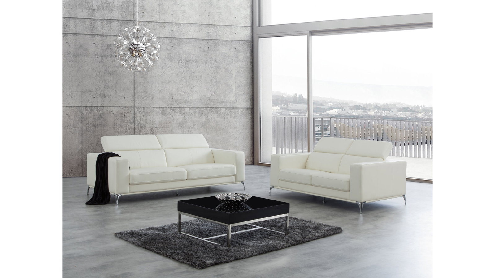 Club Leather Sofa Suite 3 + 2