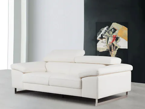 Boston Leather Two Seat Sofa