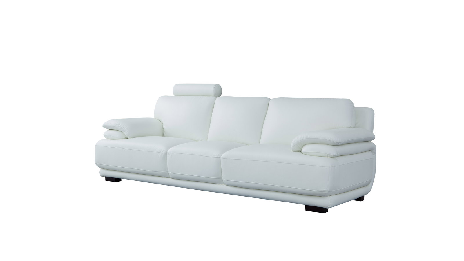 Juliet Leather Three Seat Sofa