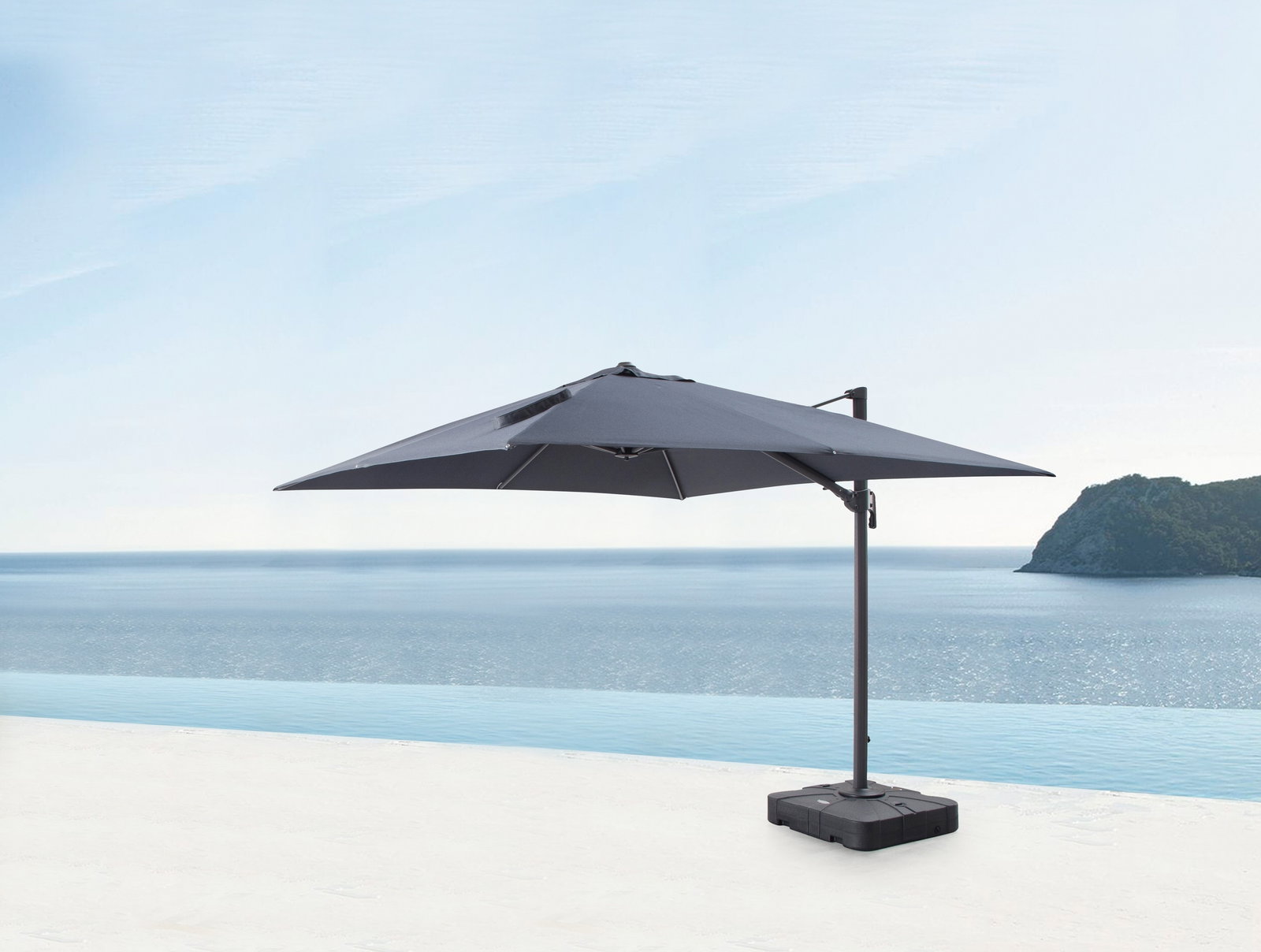 Sanctuary Ash Outdoor Cantilever Umbrella