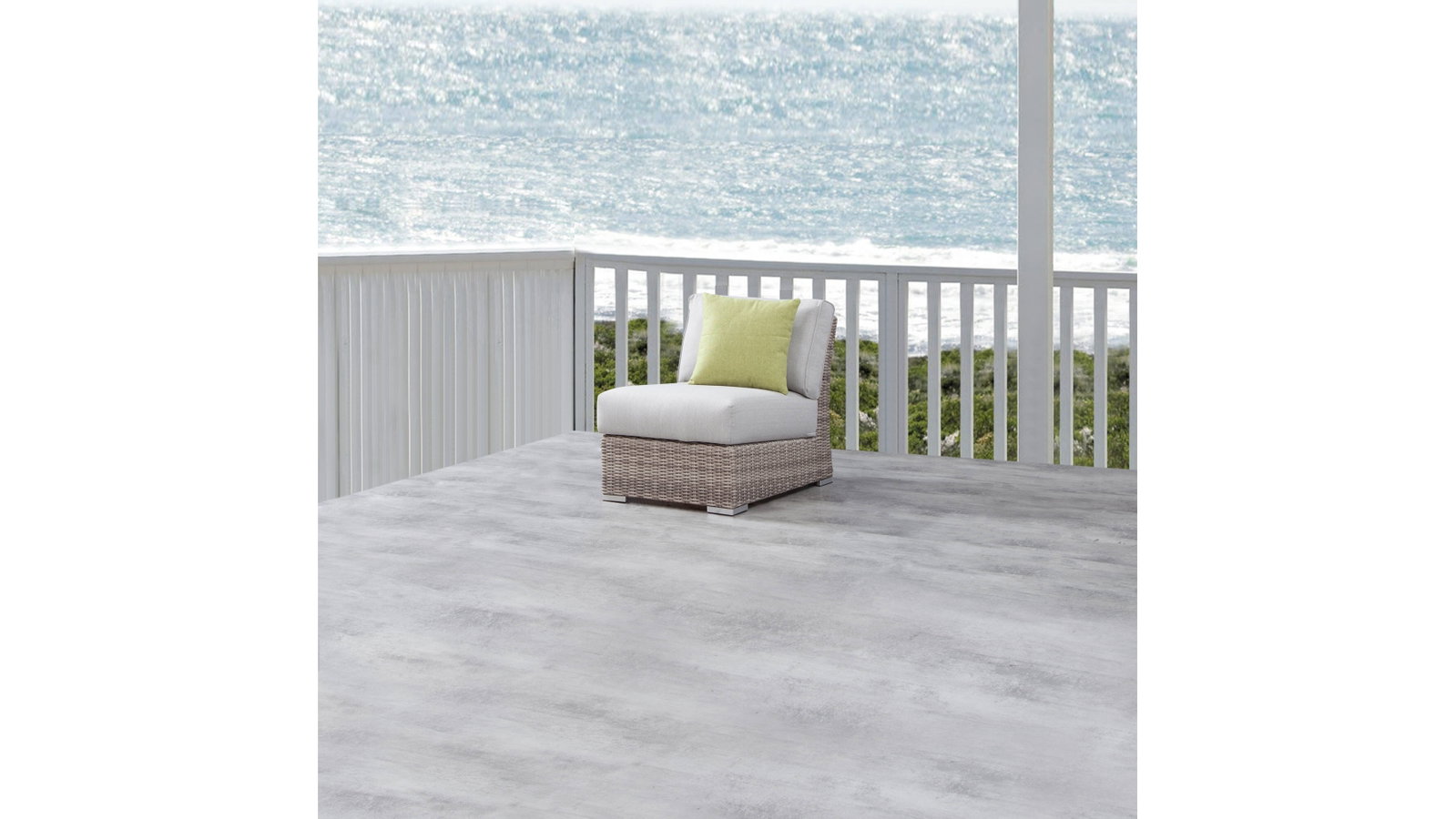 Savannah Outdoor Wicker Armless Module