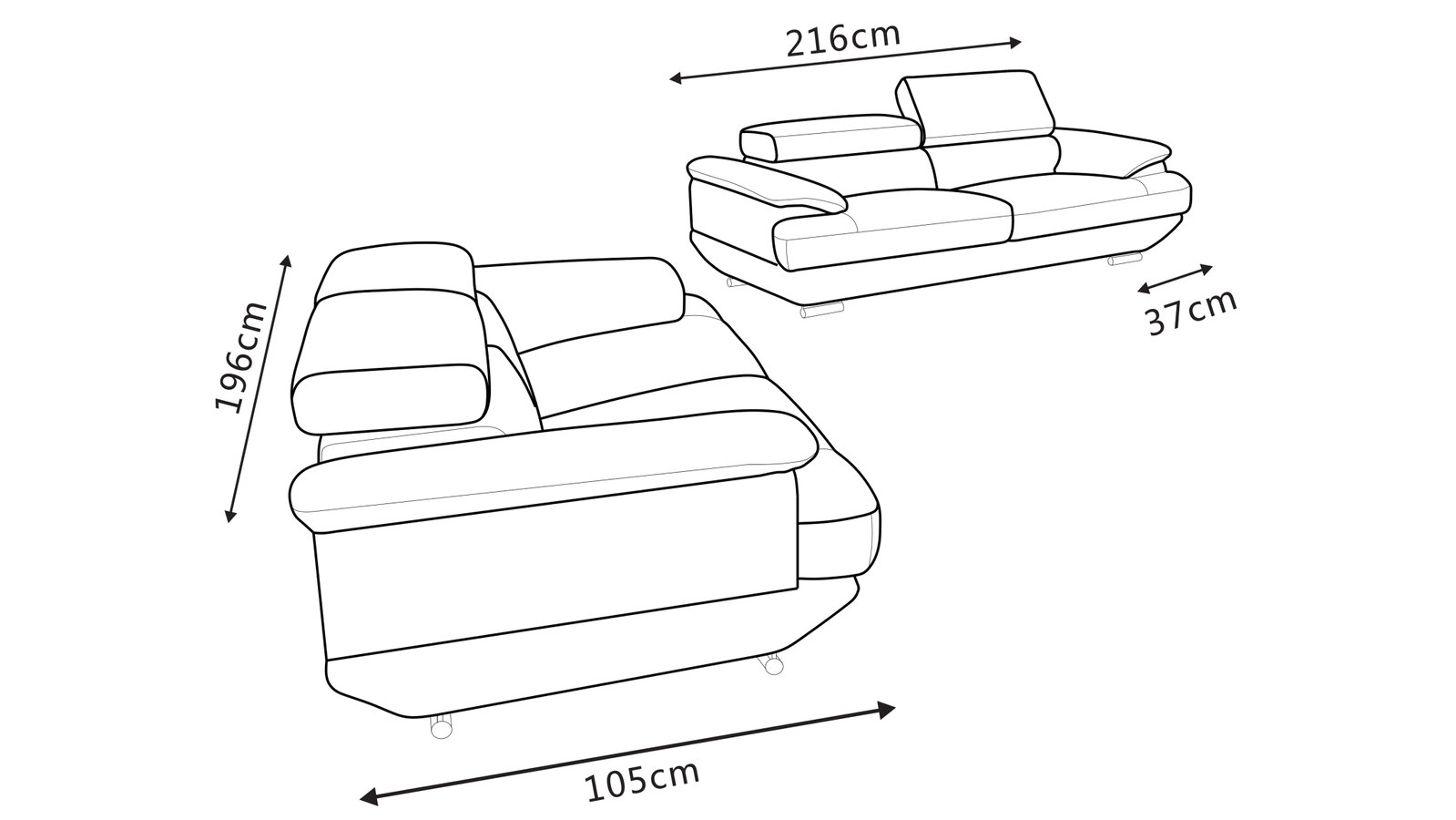 Lexington Fabric Sofa Suite 3 + 2