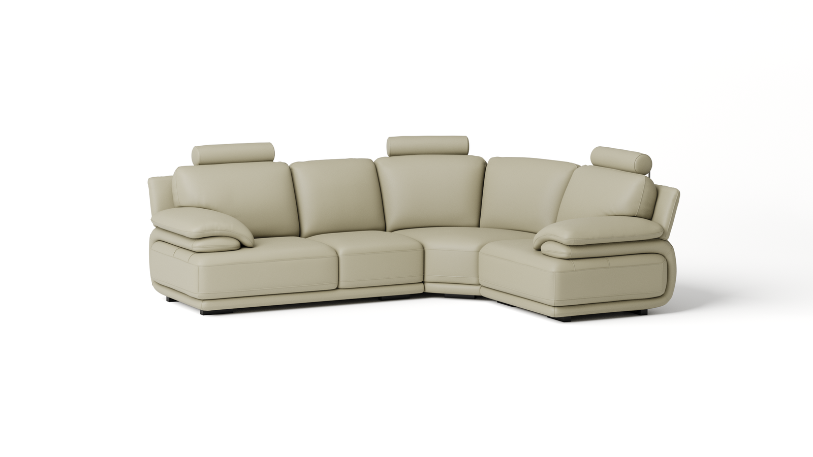 Juliet Leather Corner Lounge Option E