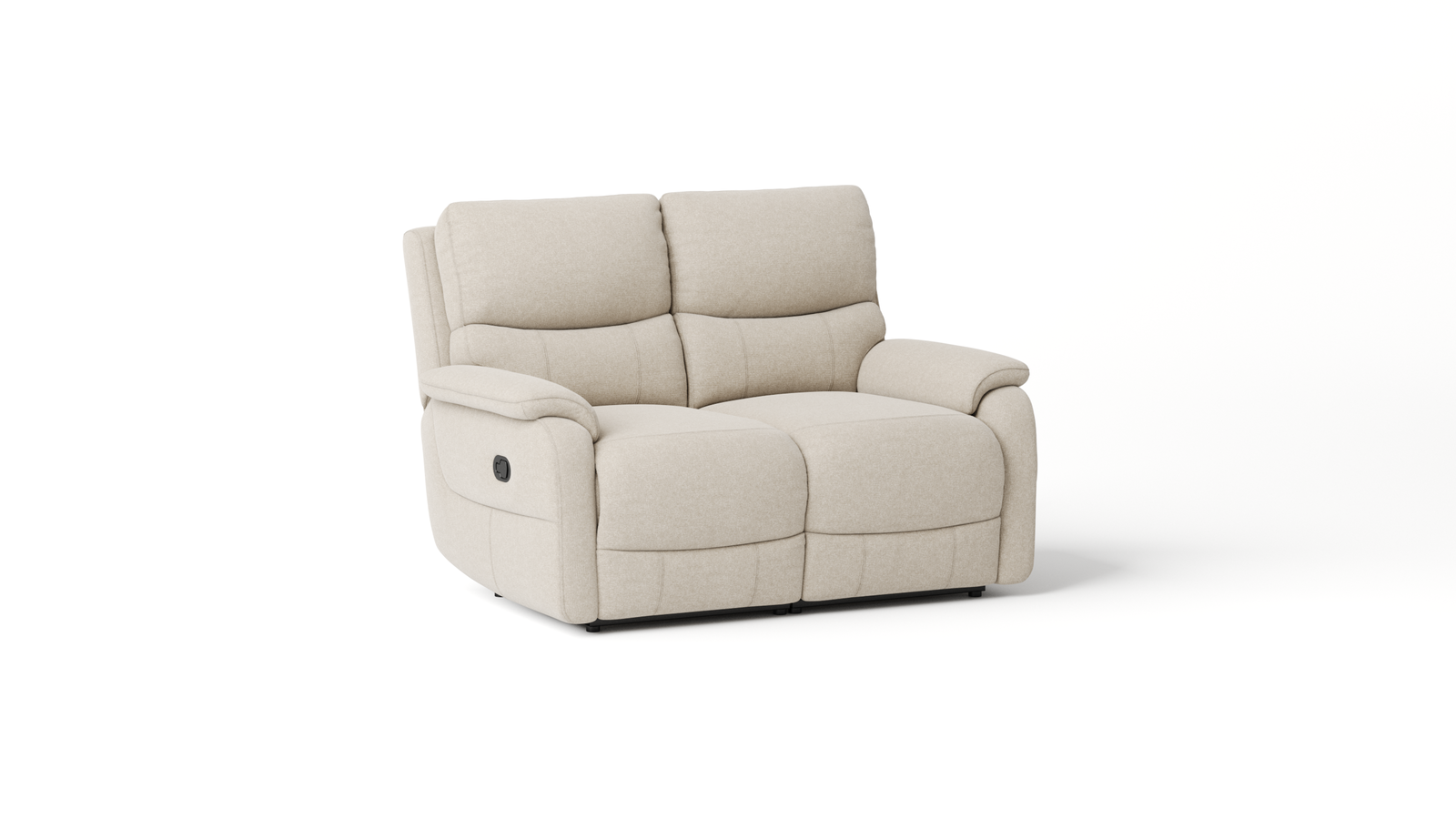 Kelsea Fabric Two Seater Sofa Manual Recliner