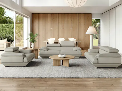 Lexington Leather Sofa Suite 3 + 2 + 1