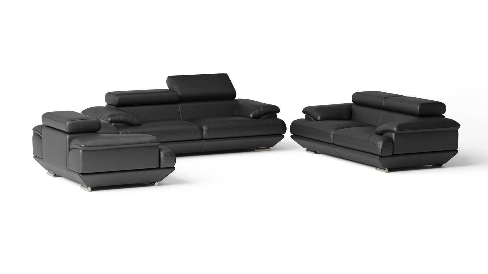 Lexington Leather Sofa Suite 3 + 2 + 1
