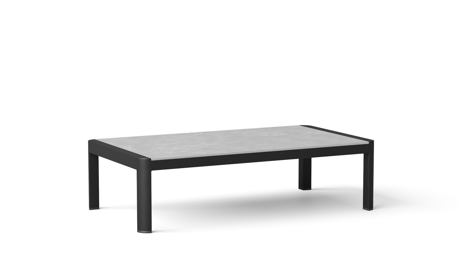 Manly Black Outdoor Coffee Table